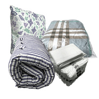 Спальный комплект для военных и МЧС комфорт из четырех вещей